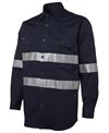 L/S 190G SHIRT WITH REFLECTIVE TAPE - 6HDNL